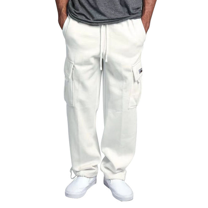 Herren Cargo-Jogginghose mit elastischem Bund und multifunktionalen Taschen Echoarchiv