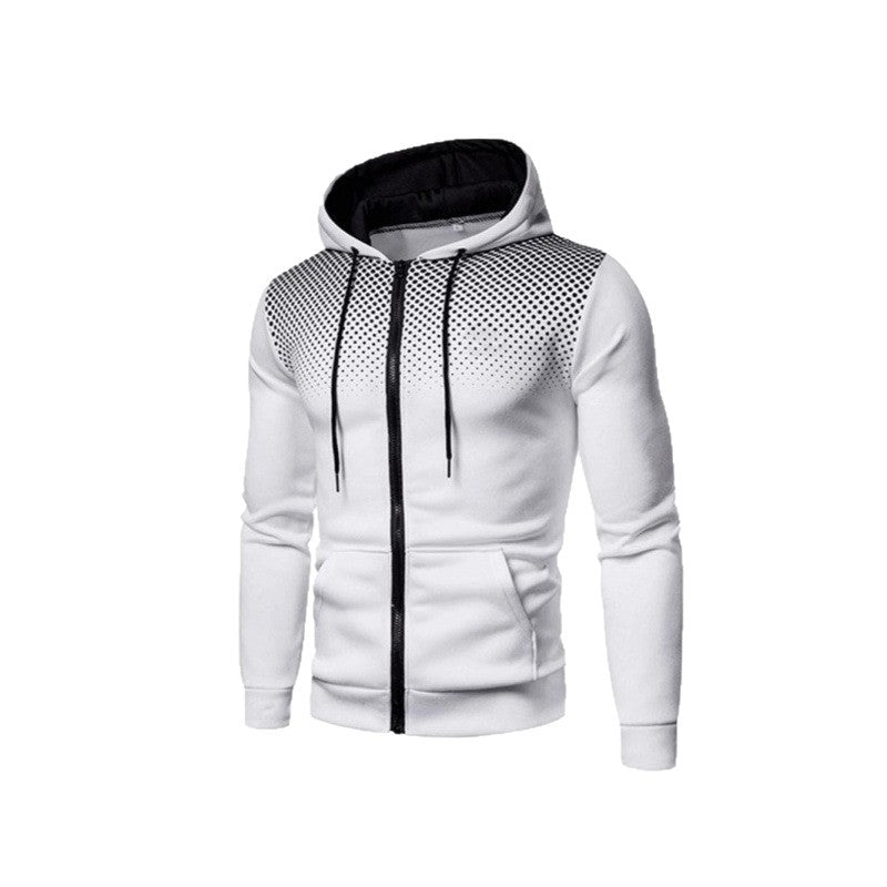 Herren Sportlicher Kapuzenpullover mit stylischem Grafikdesign Echoarchiv