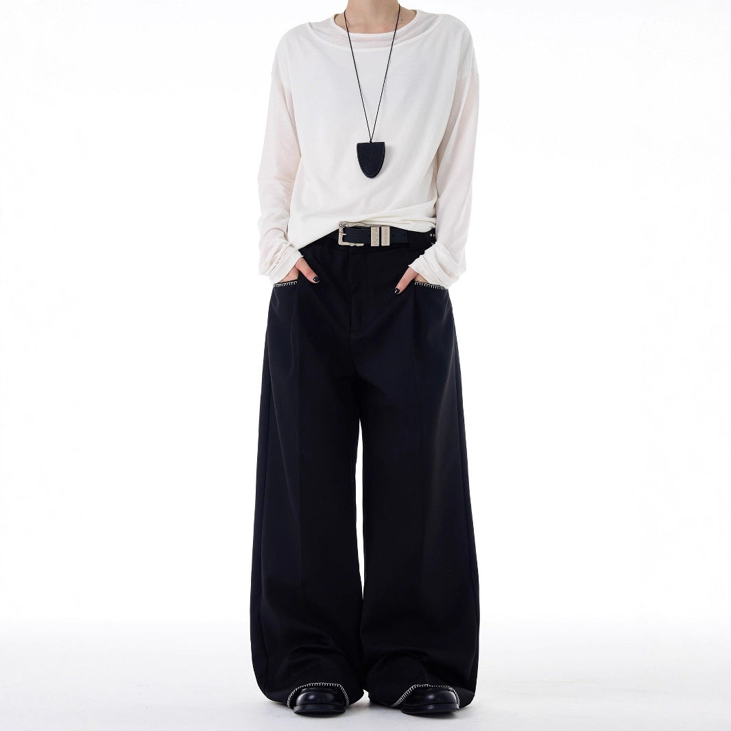 Damen Elegante und bequeme weite Hose Echoarchiv