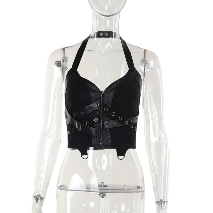 Damen figurbetonte Bluse mit Rüschendetails und Schnürung Echo Archiv