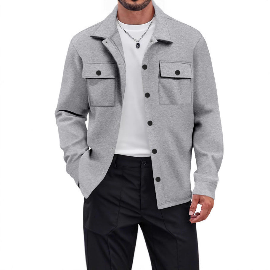 Herren Übergangsjacke mit praktischen Brusttaschen und modischem Schnitt Echoarchiv