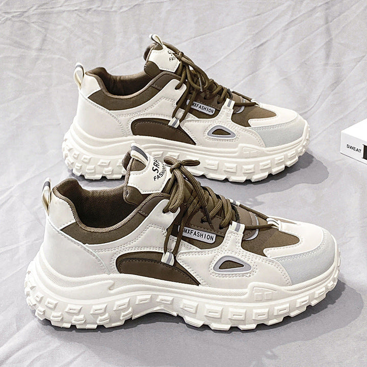 Damen modische Chunky Sneakers mit griffiger Sohle Echo Archiv