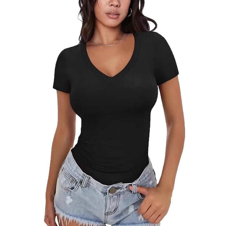 Damen Body mit tiefem V-Ausschnitt Echo Archiv