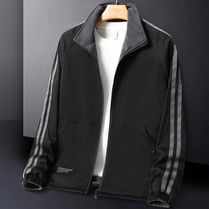 Herren Sportliche Übergangsjacke mit hohem Kragen Echo Archiv 1788241641
