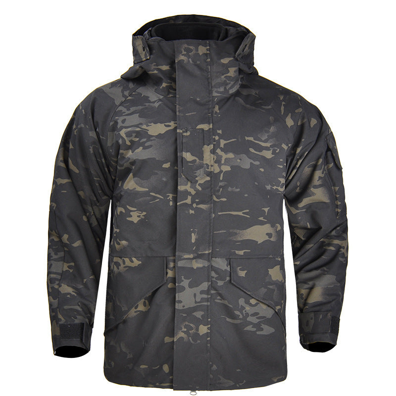 Herren wetterfeste Camouflage-Jacke Echoarchiv