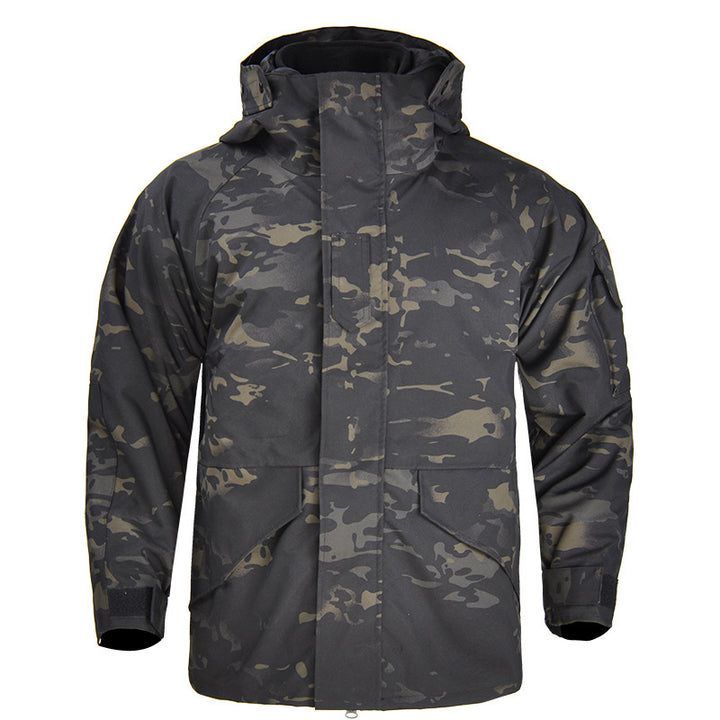 Herren wetterfeste Camouflage-Jacke Echoarchiv