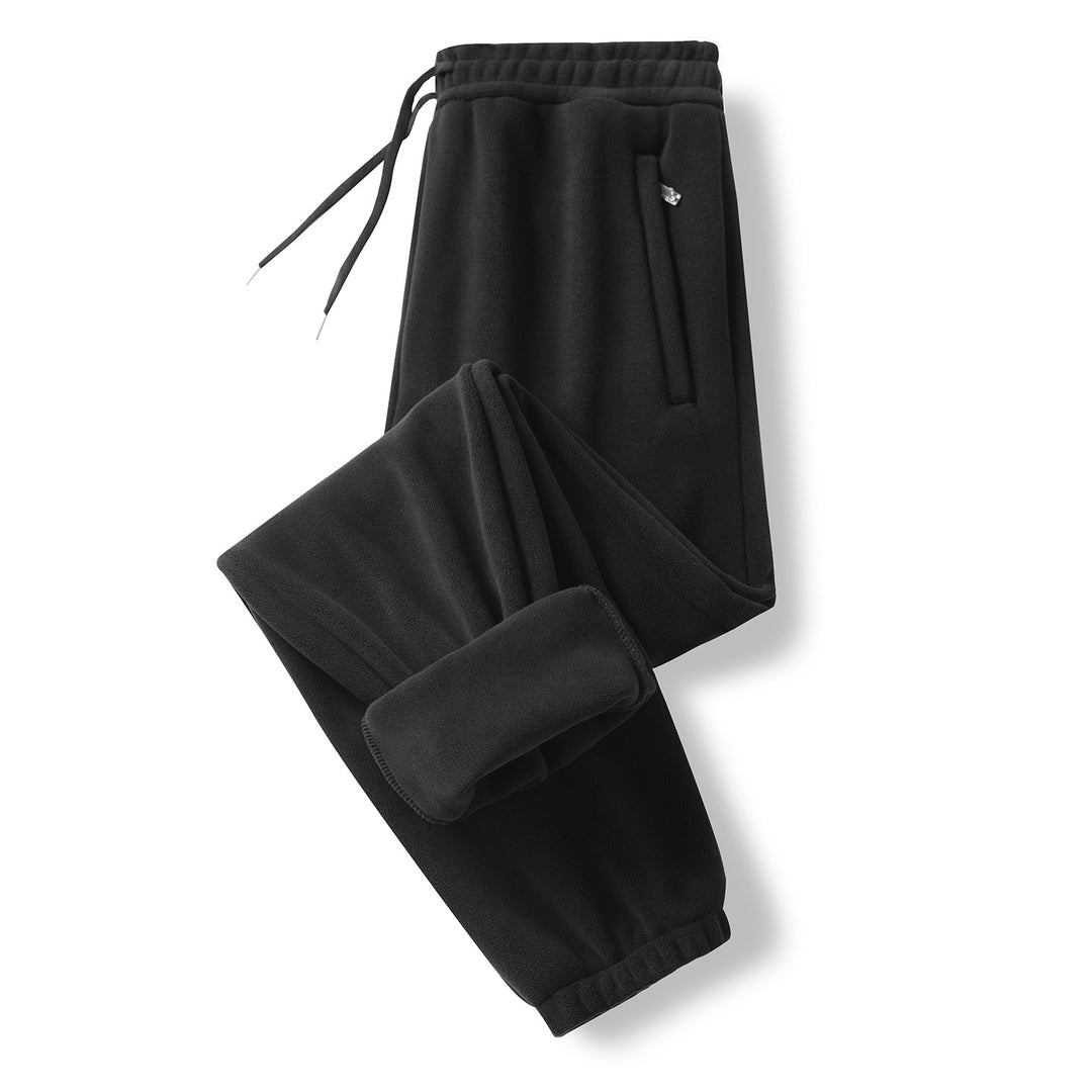 Herren Thermo-Fleece-Jogginghose mit angerauter Innenseite und Kordelbund Echoarchiv