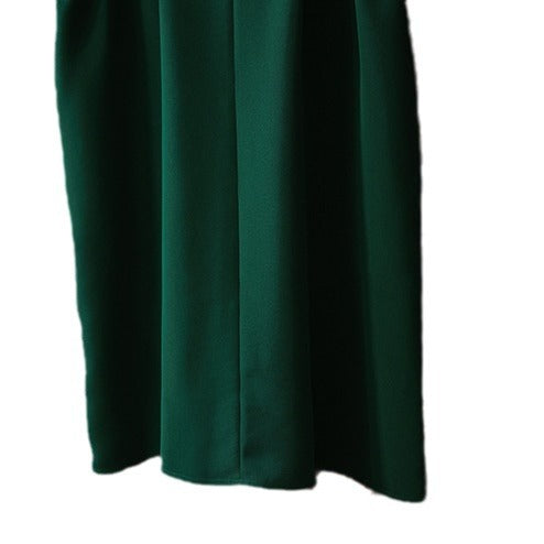 Damen Elegantes Kurzarmkleid mit Taillengürtel Echoarchiv