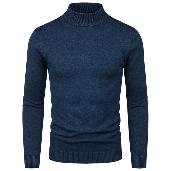 Herren Rollkragenpullover aus hochwertiger Wolle Echoarchiv