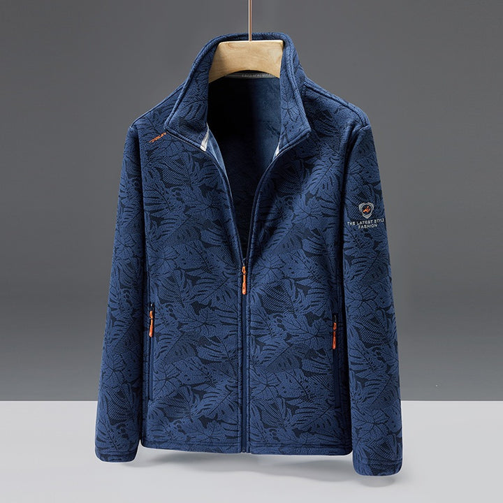 Damen Fleecejacke mit floralem Muster Echo Archiv