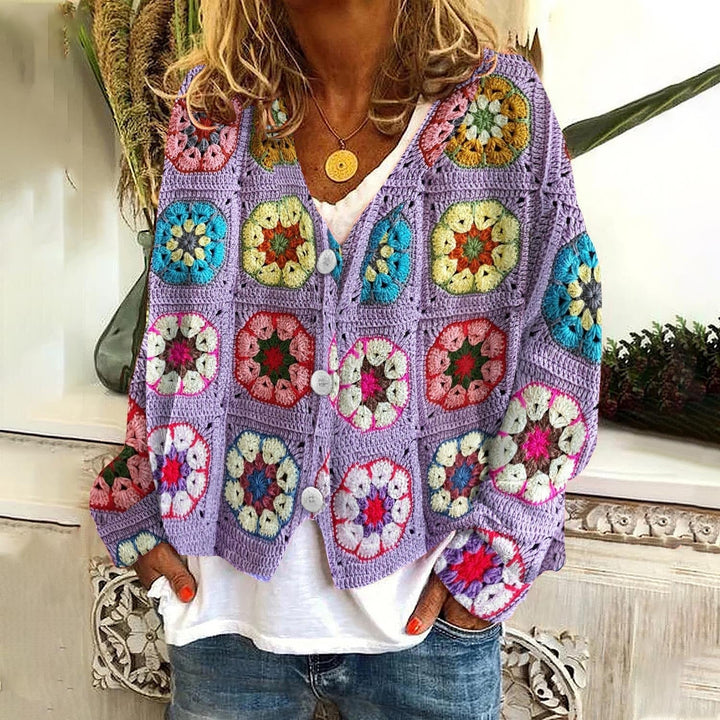 Echoarchiv | Trendige & Stilvolle Strickjacke Mit Knöpfen