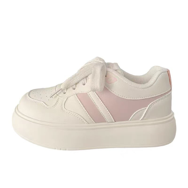 Damen modische Plateau-Sneaker mit stylischen Kontraststreifen Echo Archiv