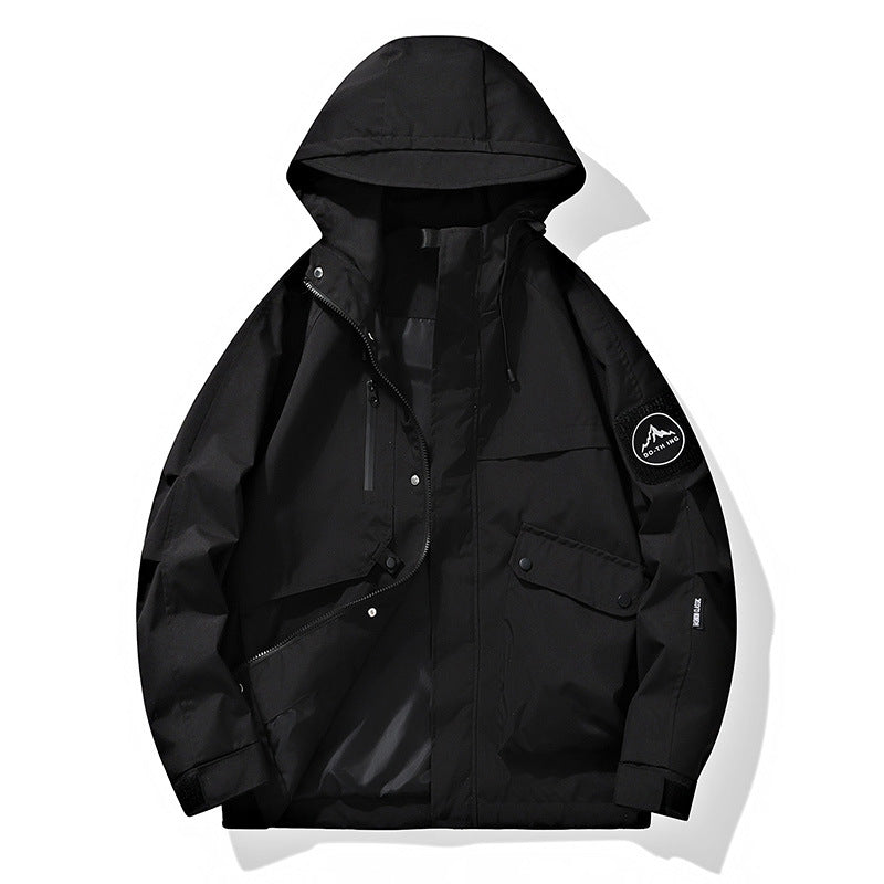 Herren Funktionsjacke mit abnehmbarer Kapuze Echo Archiv