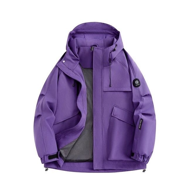 Herren funktionale Outdoor-Jacke Echoarchiv
