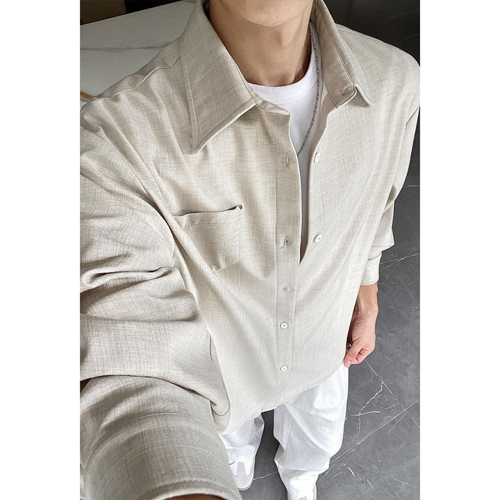 Herrenmode Langarmhemdjacke Echo Archive