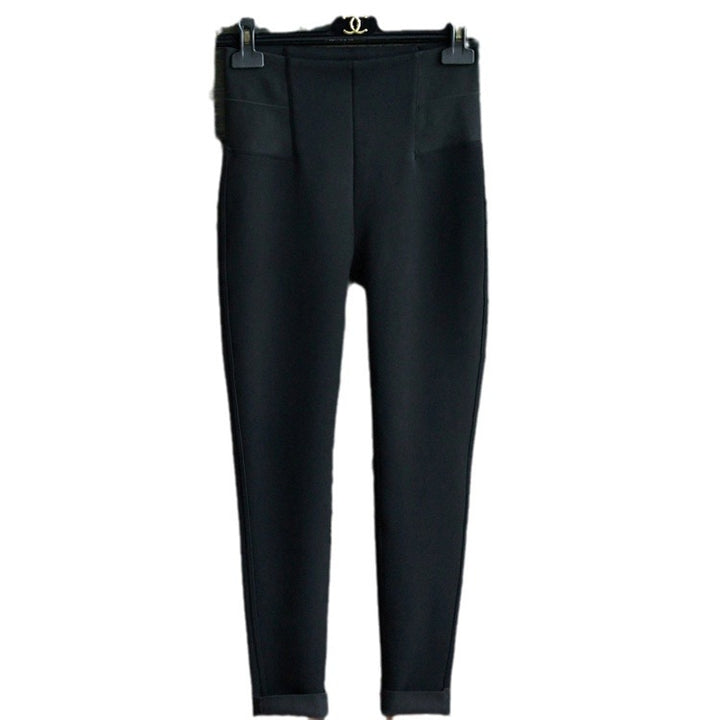 Damen Elegante und hoch taillierte Leggings Echoarchiv