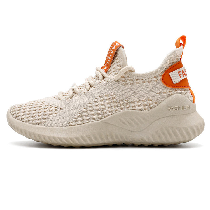Unisex Atmungsaktiver Strick-Sneaker mit gedämpfter Laufsohle und Slip-On-Passform Echoarchiv
