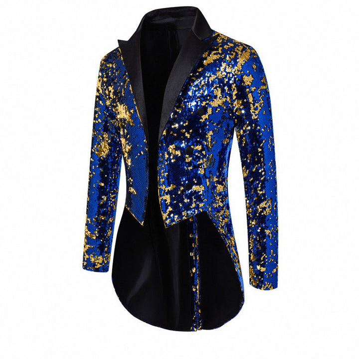 Herren Glitzernde Paillettenjacke Echoarchiv