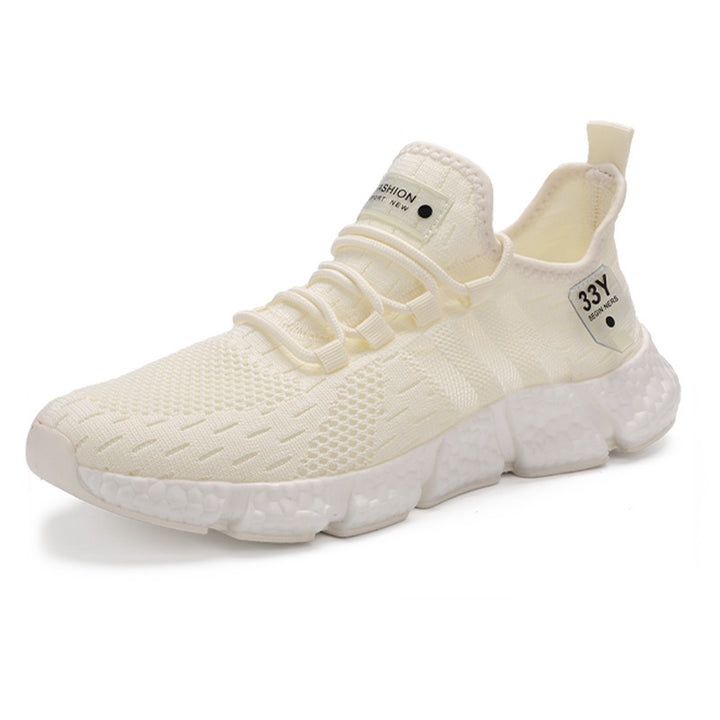 Herren Atmungsaktive Strick-Sneaker mit dämpfender Schaumsohle und Stretch-Fersenlasche Echoarchiv