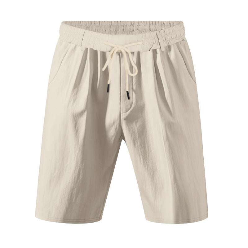 Herren Freizeit Shorts mit verstellbarem Bund und seitlichen Taschen Echoarchiv