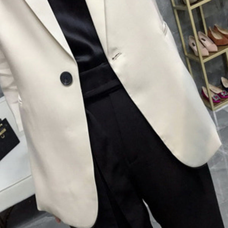 Damen Eleganter Blazer mit schmalem Schnitt Echoarchiv