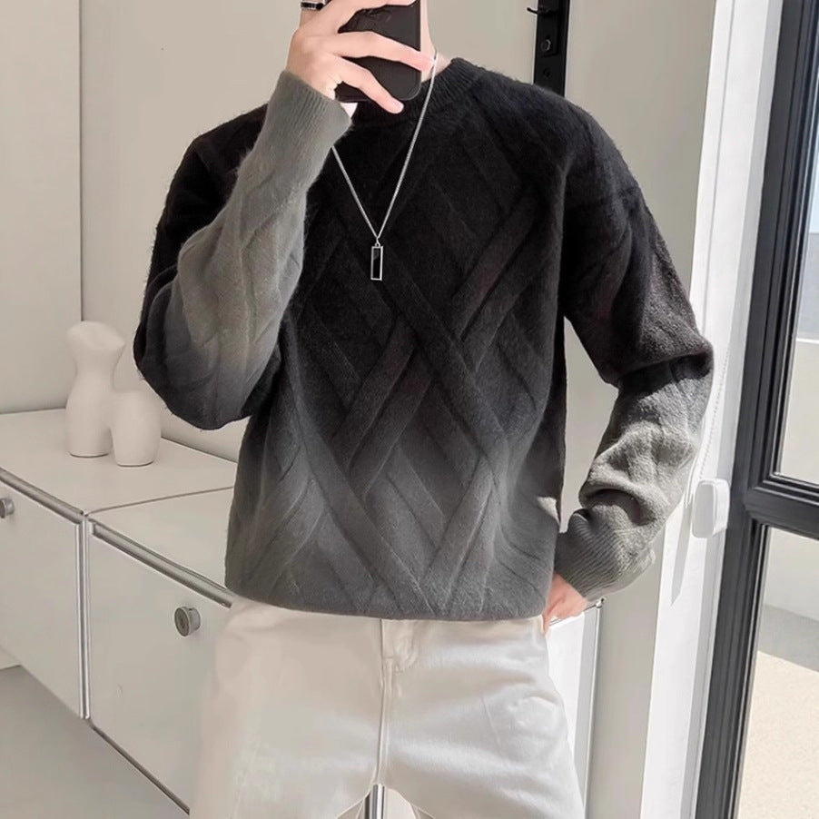 Herren Gemusterter Pullover Echoarchiv