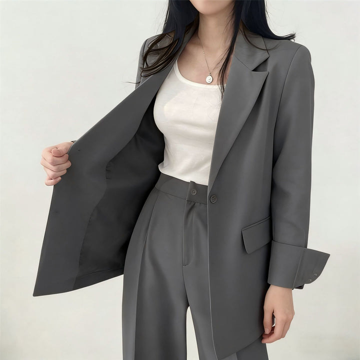 Damen Elegante und stylishe Hochwaisted Hose Echo Archiv