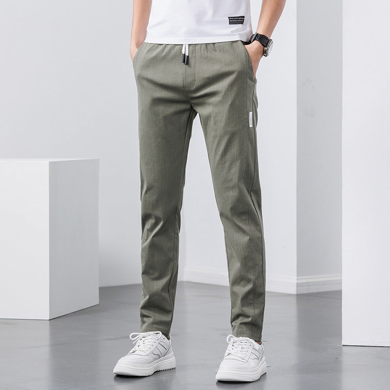 Herren Sportliche Freizeithose mit elastischem Bund Echoarchiv