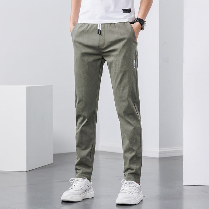 Herren Sportliche Freizeithose mit elastischem Bund Echoarchiv