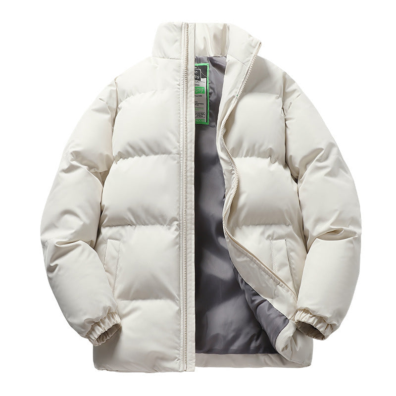 Unisex nan gesteppte Winterdaunenjacke mit hohem Stehkragen und elastischen Bündchen Echo Archiv