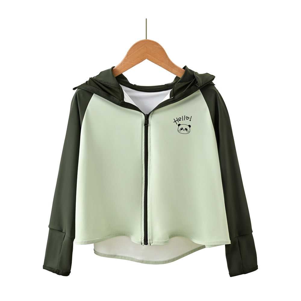 Damen Leichte UV-Schutzjacke mit Kapuze Echo Archiv