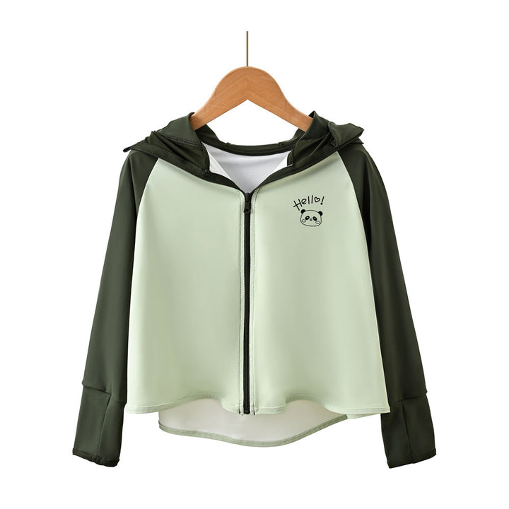 Jungen atmungsaktive Kapuzenjacke mit UV-Schutz Echo Archiv