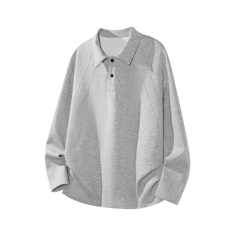 Herren Sport Langarm Polo Shirt Echo Archive