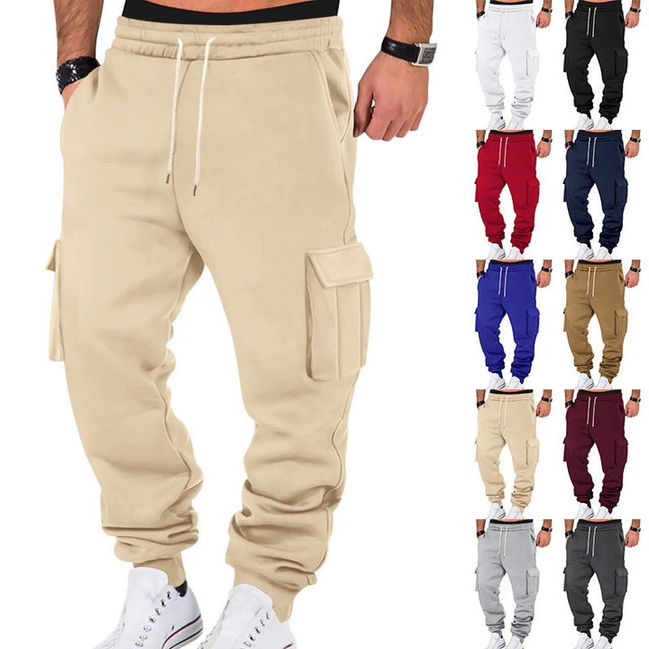 Herren Cargo-Sweatpants mit funktionalen Taschen Echoarchiv