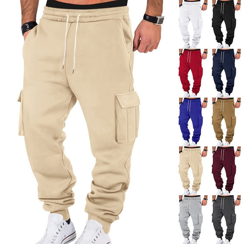 Herren Cargo-Sweatpants mit funktionalen Taschen Echoarchiv