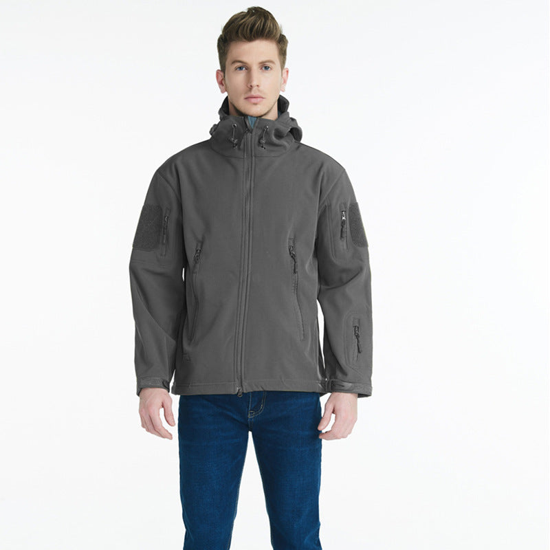 Herren taktische Jacke mit vielseitigen Reißverschlusstaschen und atmungsaktivem Material Echoarchiv