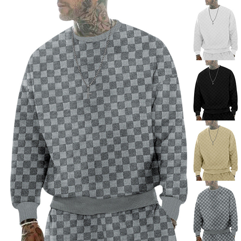 Herren lässiger Oversized Sweatshirt Echoarchiv