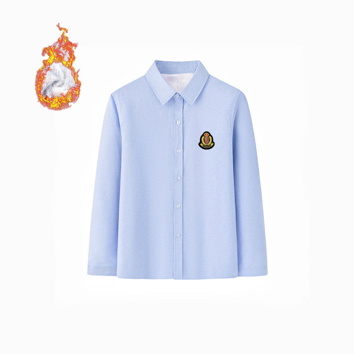 Damen Elegantes Langarmhemd mit weicher Innenseite Echo Archiv