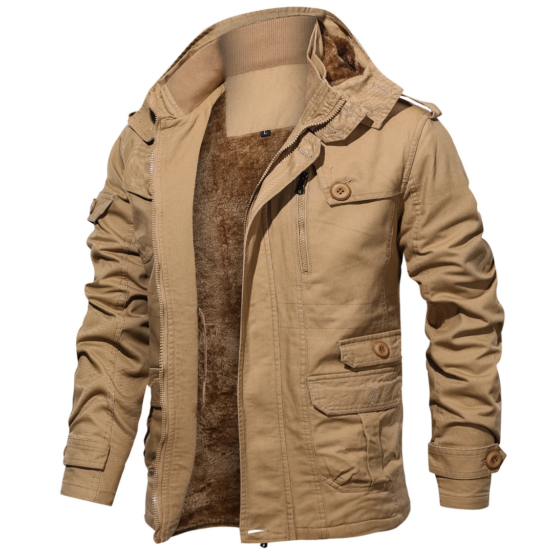 Herren multifunktionale Outdoorjacke mit kuscheligem Innenfutter Echoarchiv