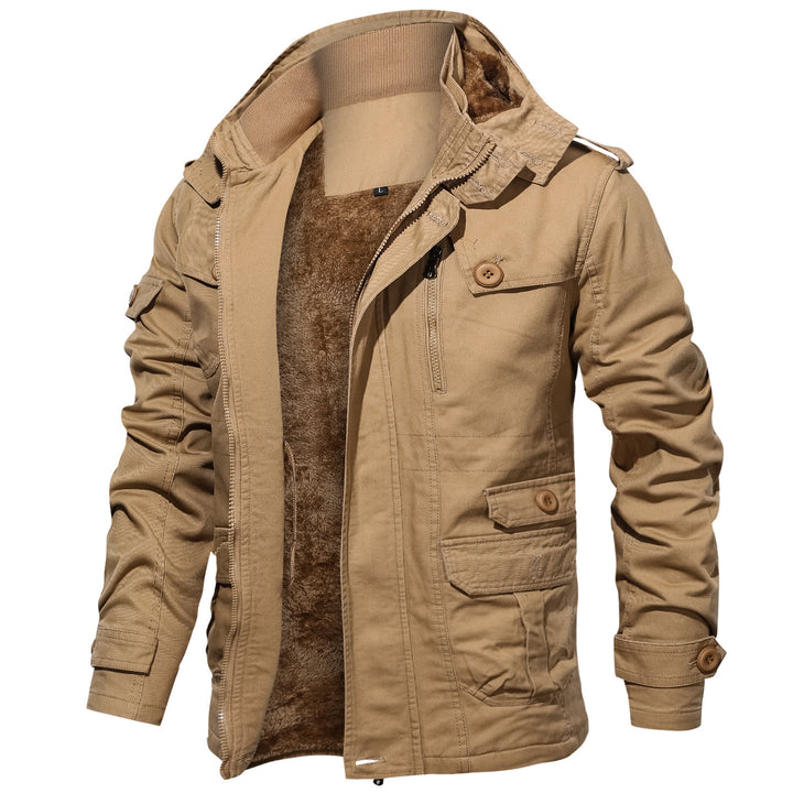 Herren multifunktionale Outdoorjacke mit kuscheligem Innenfutter Echoarchiv