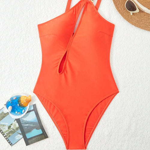 Damen Sportlicher Einteiler mit dekorativem Cut-Out Echo Archiv
