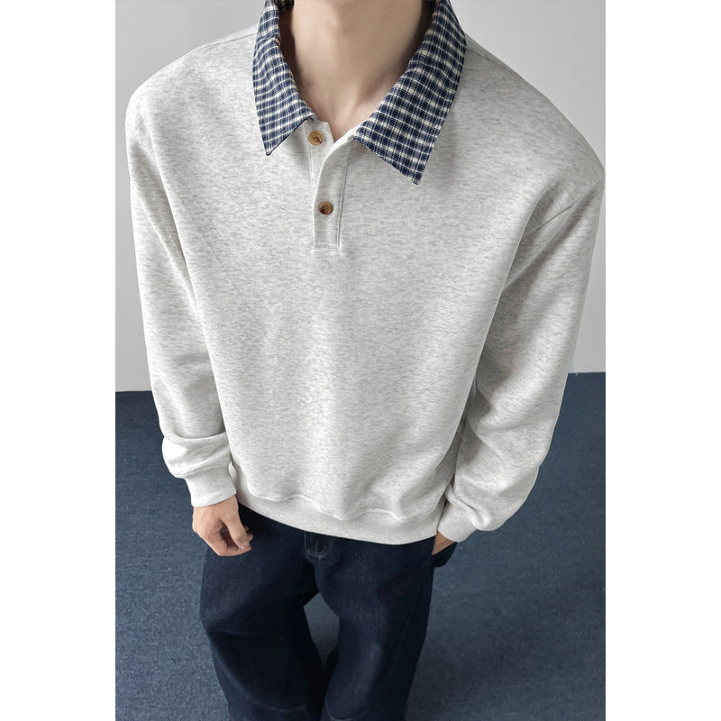 Sportliches Sweatshirt für Herren mit stylischem Kragen Echo Archive