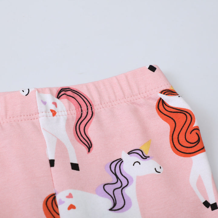 Mädchen Leggings mit niedlichen Einhorn-Motiven Echo Archiv