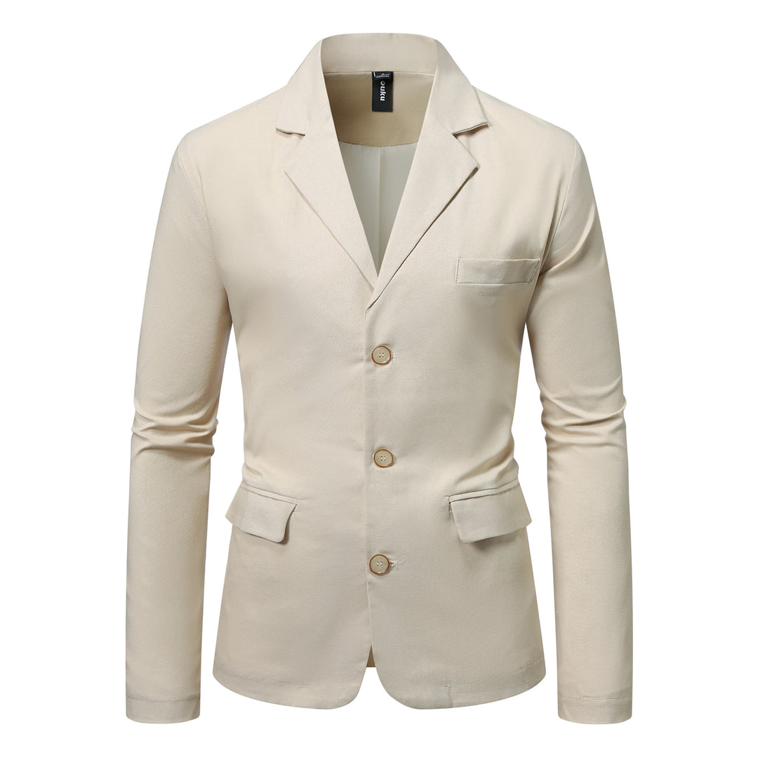 Herren eleganter Blazer mit praktischen Taschen und stilvollem Schnitt Echoarchiv