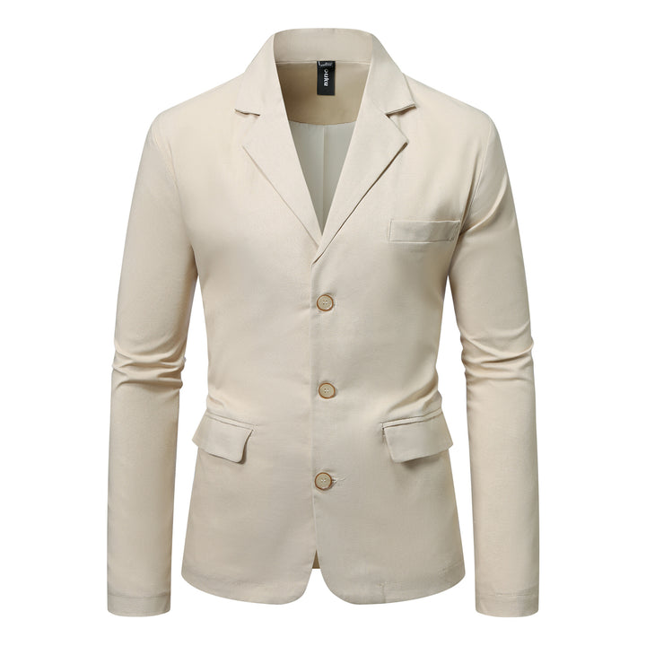 Herren eleganter Blazer mit praktischen Taschen und stilvollem Schnitt Echoarchiv