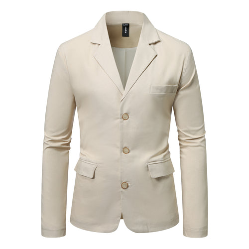 Herren eleganter Blazer mit praktischen Taschen und stilvollem Schnitt Echoarchiv