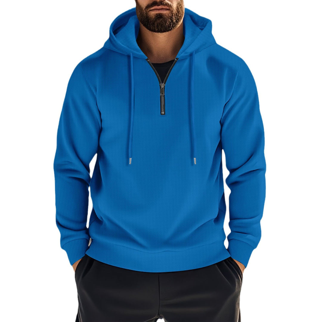 Herren sportlicher Kapuzenpullover mit praktischem Reißverschluss Echoarchiv