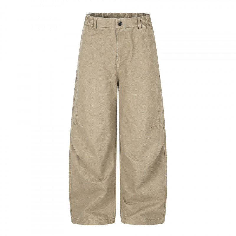 Damen Weite Culotte-Hose mit hohem Bund, elastischem Einsatz und Utility‑Nähten Echo Archiv