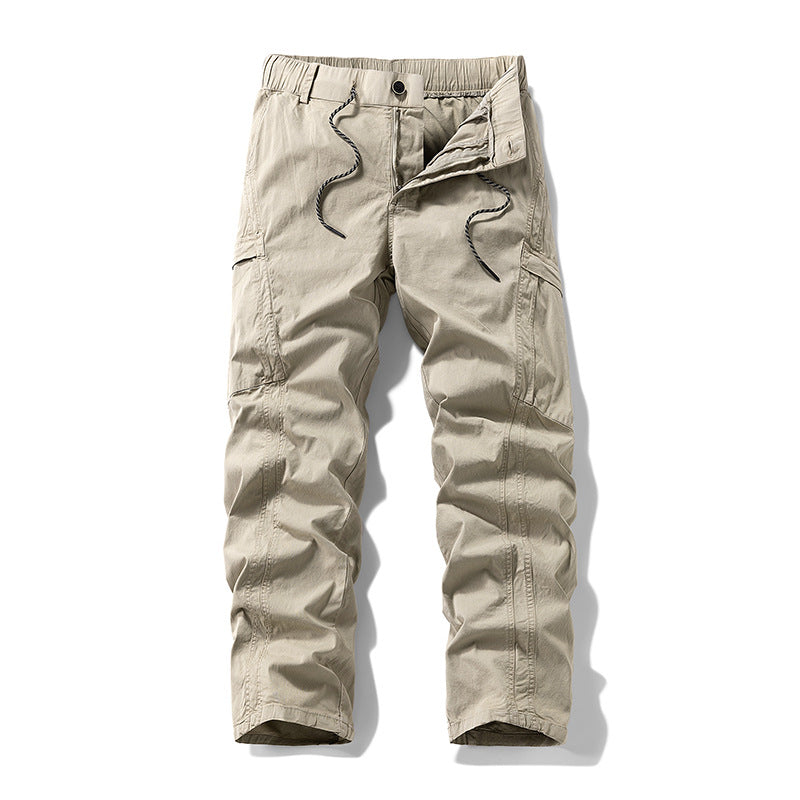 Herren Stretch-Utility-Cargohose mit elastischem Bund und Mehrfachtaschen Echo Archiv