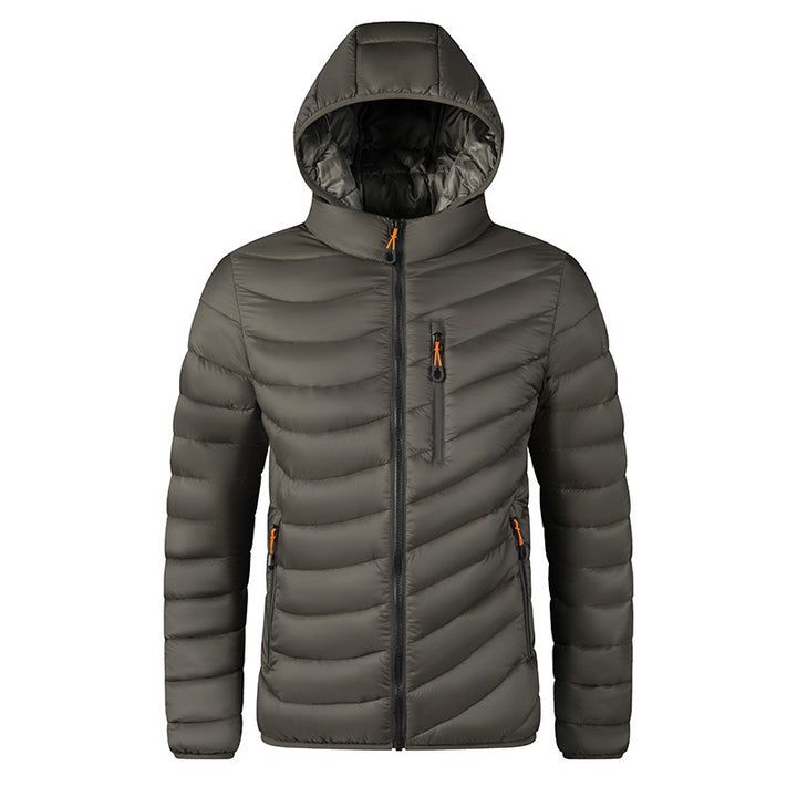 Herren Leichte und wasserabweisende Daunenjacke Echo Archiv